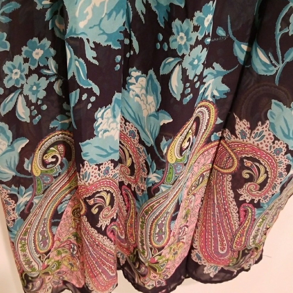 💕AUDREY💕 Paisley Floral Maxi Dress - Picture 3 of 4